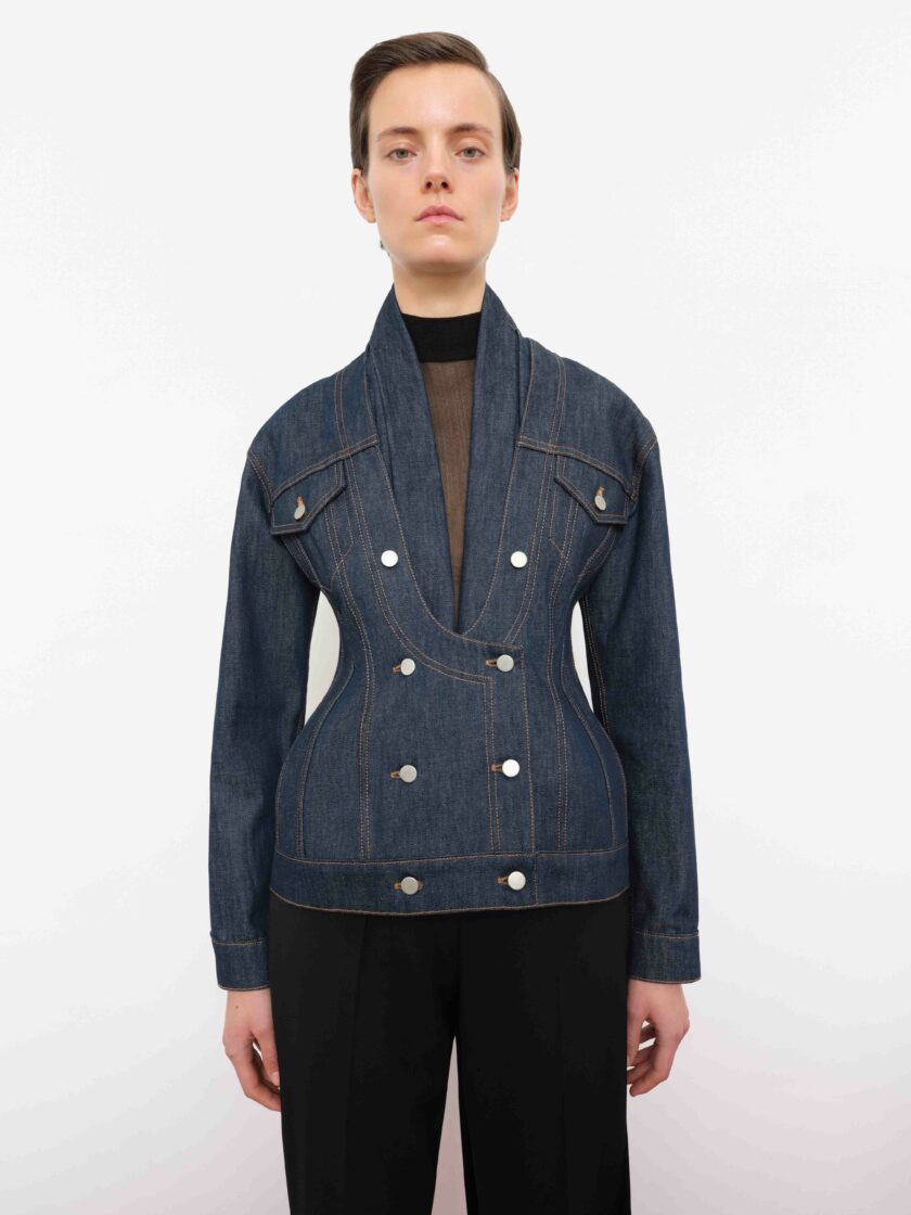 OPEN HEART DENIM JACKET